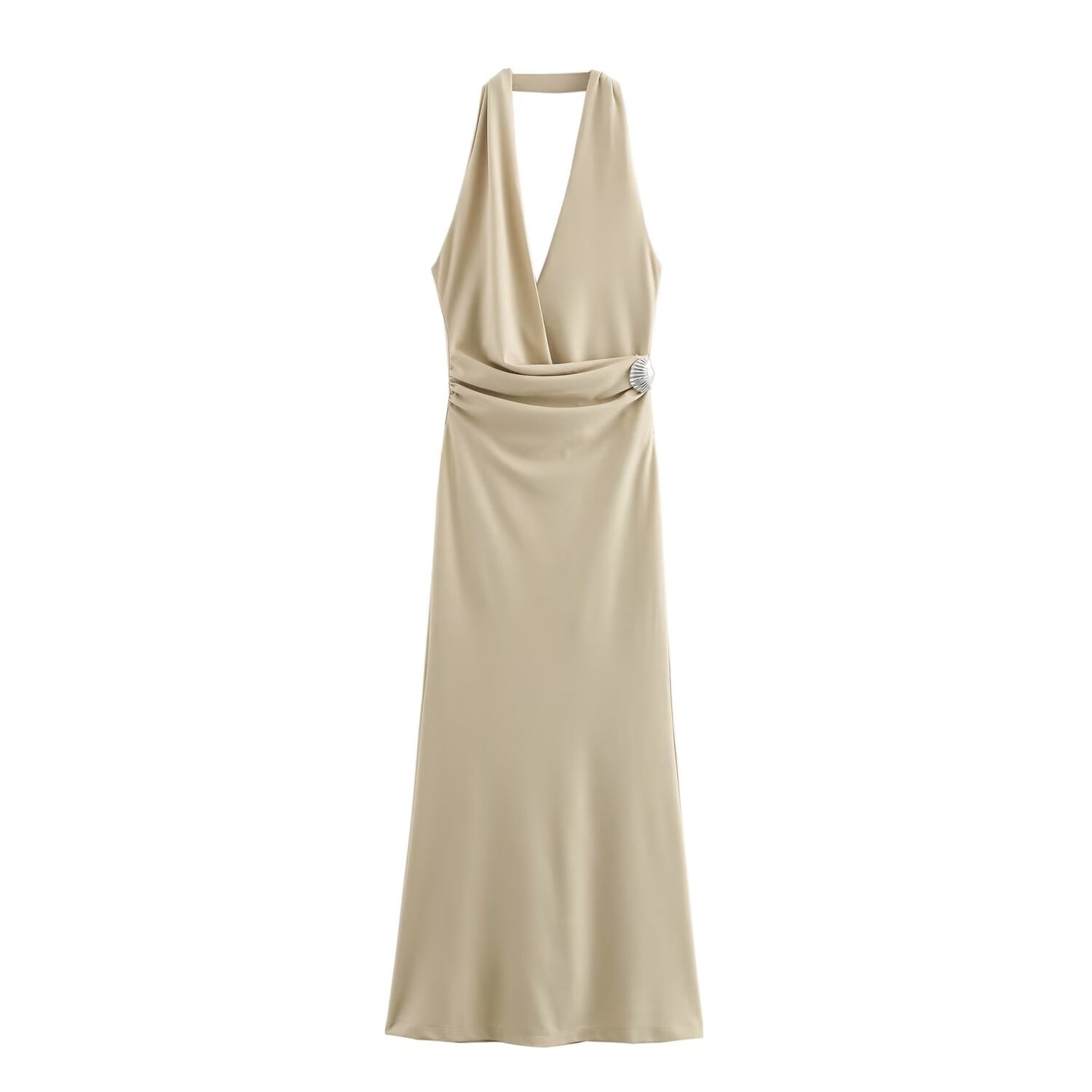 GARBATELLA HALTER DRESS