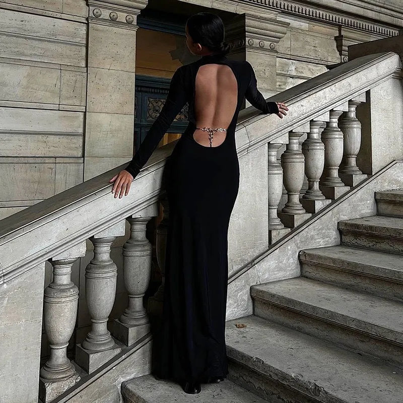 PIETRO  BACKLESS DRESS